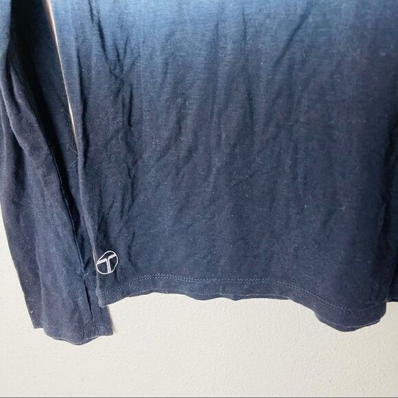 EUC Trina Turk Recreation Gradient Long Sleeve Top Medium - Picture 6 of 7